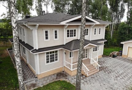 Дом из клееного бруса Красногорский район, 2