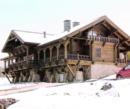 Дом из клееного бруса Ресторанный комплекс на Алтае