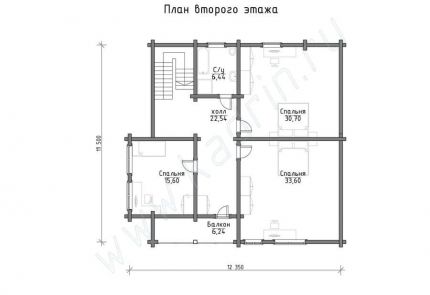 Дом из клееного бруса Финикс, 8