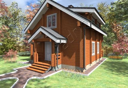 Дом из клееного бруса Гарленд, 3