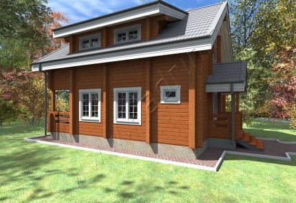 Дом из клееного бруса Гарленд, 4