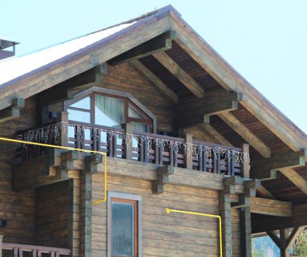 Дом из клееного бруса Ресторанный комплекс на Алтае