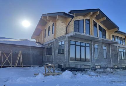 Дом из клееного бруса Казахстан – строительство под ключ по выгодной цене в  | Кадрин