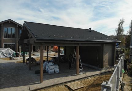 Дом с бассейном в Московской области, 2