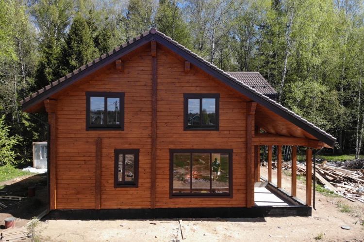 Дом из клееного бруса Звенигородский район, 3