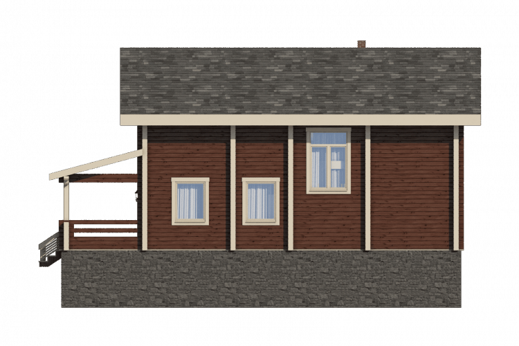Дом из клееного бруса Детройт, 4