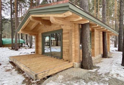 Дом из клееного бруса Гостиничный комплекс, 2