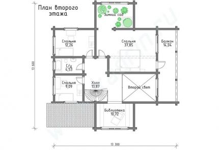 Дом из клееного бруса Харлинген, 6